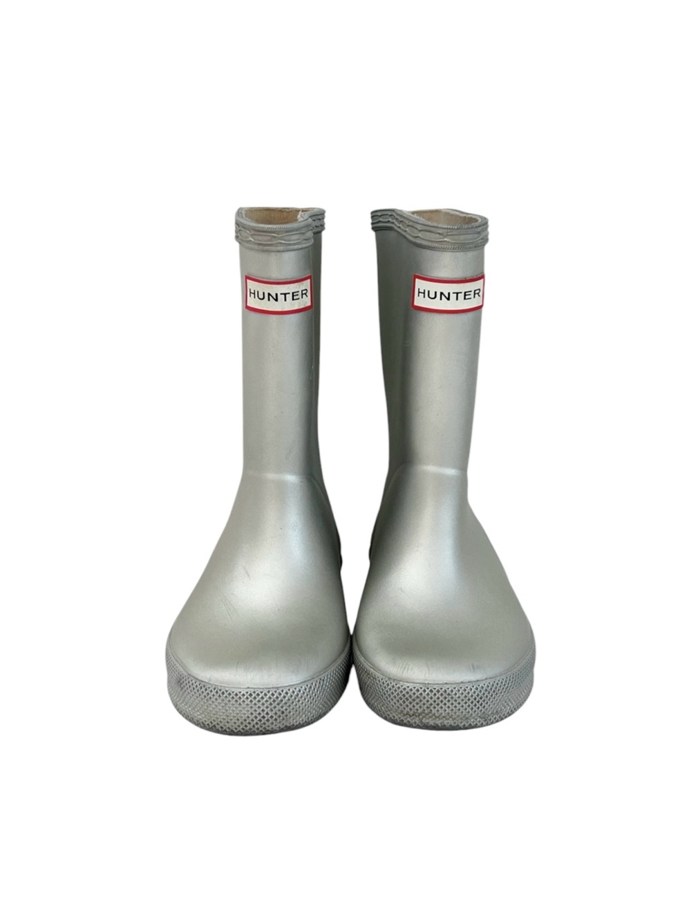 Kids size US 10 Hunter rain boots - Picture 3 of 9